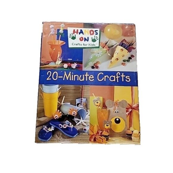 20 Minute Crafts by Hands on Crafts for Kids Staff 2001 Hardcover Jacket - Picture 1 of 3
